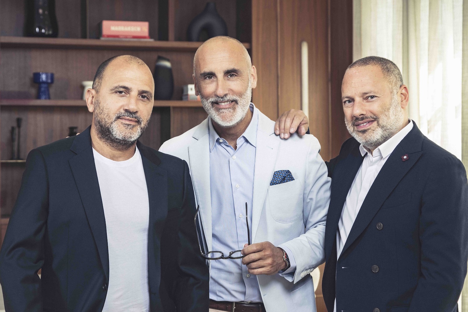 Les trois associés de Ciel Parisien